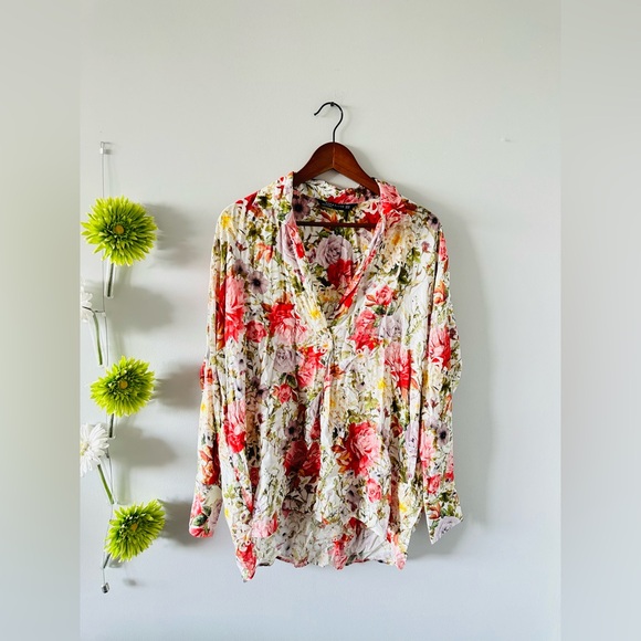 Zara | Floral blouse - Picture 6 of 8